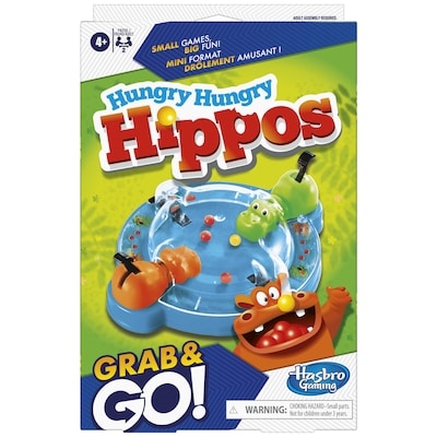 Hasbro Grab and Go Hungry Hungry Hippos 1 ea, $3.99/1ea