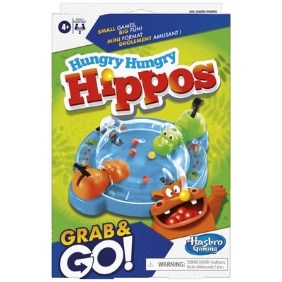 Hasbro Hungry Hungry Hippos édition Voyage 1 ea, 3,99 $/1ch