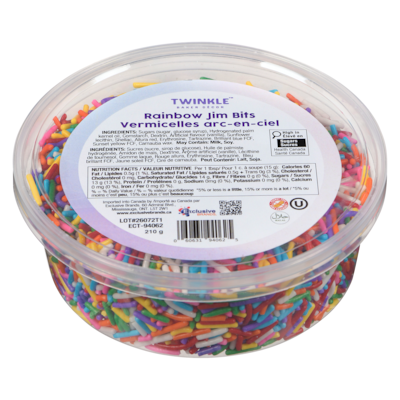 Exclusive Brands Rainbow Jim Bits 210 g, $2.04/100g