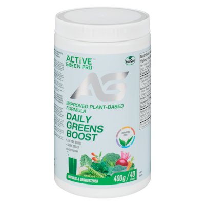 null Daily Greens Boost Natural & Unsweetened 400 g, $11.75/100g