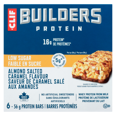 Protein Bars Low Sugar Almond Salted Caramel Flavour