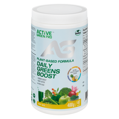 null Daily Greens Boost Natural Pineapple-Coconut Flavour 400 g, $11.75/100g