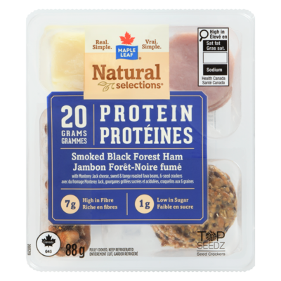 Maple Leaf Jambon forêt-noire fumé 88 g, 5,44 $/100g