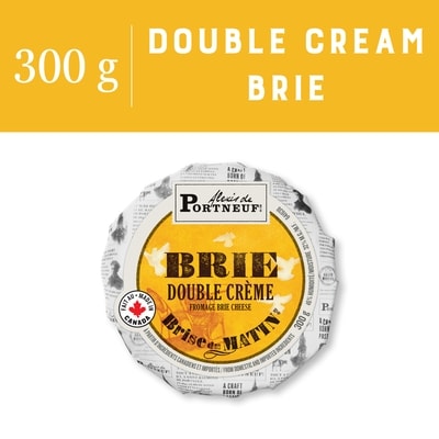 Alexis Portneuf Triple Cream Brie Brise Du Matin Cheese 296 g, $2.70/100g