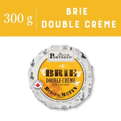 Alexis de Portneuf Fromage Brie Triple Crème Brise Du Matin 296 g, 3,04 $/100g