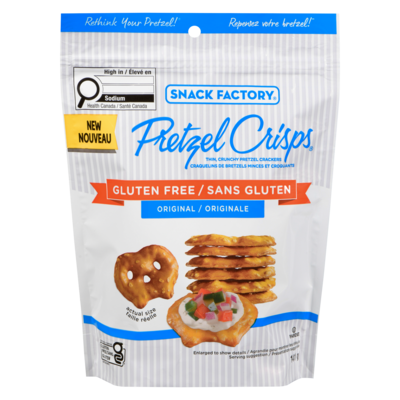 The Snack Factory Thin, Crunchy Pretzel Crackers Original 141 g, $3.90/100g