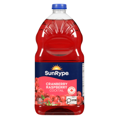 SunRype Cocktail Cranberry Raspberry 1.89 l, $0.36/100ml