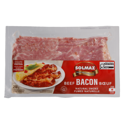 Beef Bacon Natural Smoke