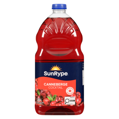 SunRype Cocktail canneberge 1.89 l, 0,29 $/100ml