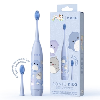 ORDO Sonic Kids Battery Toothbrush - Squishmallows Samir 1 ea, $17.00/1ea