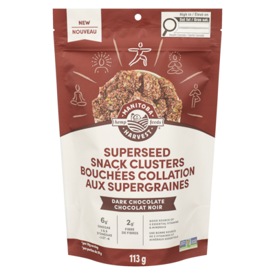 Manitoba Harvest Superseed Snack Clusters Dark Chocolate 113 g, $7.78/100g