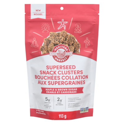 Manitoba Harvest Superseed Snack Clusters Maple & Brown Sugar 113 g, $6.36/100g