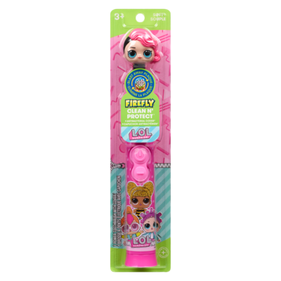 Firefly Power Toothbrush With Cover Lol Surprise! 3+ Soft 1 ea, $11.49/1ea