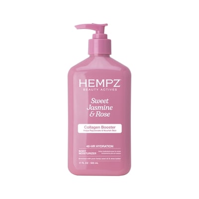 HEMPZ Sweet Jasmine & Rose Herbal Body Moisturizer 500 ml, $5.00/100ml