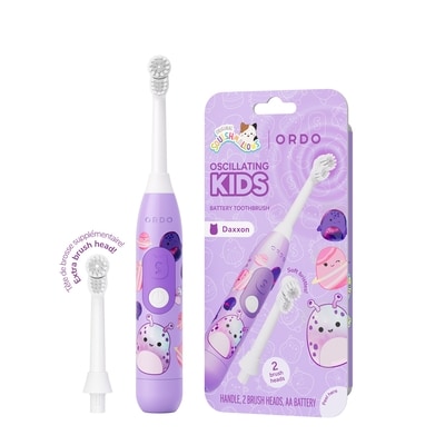 ORDO Oscillating Kids Battery Toothbrush - Squishmallows Daxxon 1 ea, $14.50/1ea