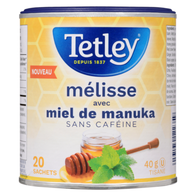 Tisane mélisse avec miel de manuka