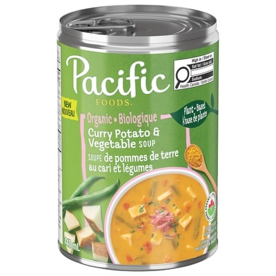 Pacific Foods Curry Potato & Vegetable Soup Organic 440 ml, $1.36/100ml