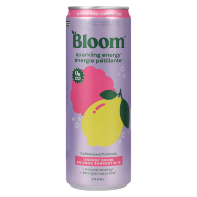 Caffeinated Energy Drink Raspberry Lemon