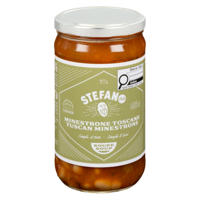Stefano Faita Soupe minestrone toscane 605 ml, 1,32 $/100ml