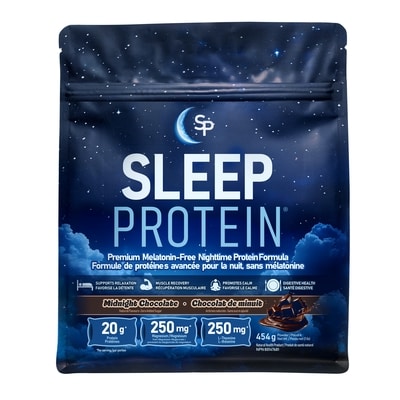 Formule de protéines avancée pour la nuit, sans mélatonine, Chocolate de minuit 454 g, 13,21 $/100g