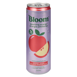 BLOOM Caffeinated Energy Drink Crisp Apple 355 ml, $0.85/100ml