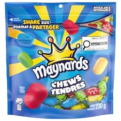 Maynards Chews Soft & Chewy Candy 230 g, $1.74/100g