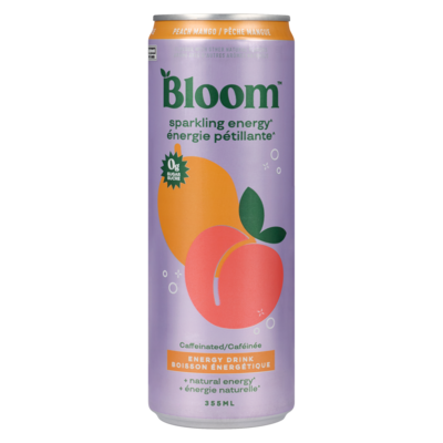 Caffeinated Energy Drink Peach Mango