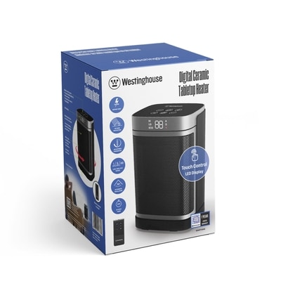 Westinghouse Chauffage de table en céramique Digital 1 ea, 69,99 $/1ch