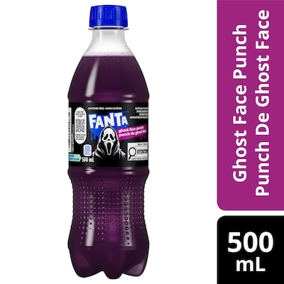 FANTA Ghost Face Punch Soda Soft Drink 500 ml, $0.76/100ml