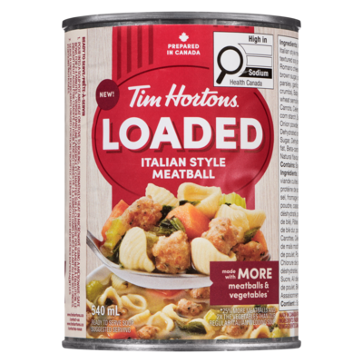 Ready To Serve Soup Loaded Italian Style Meatball