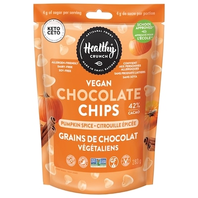 Healthy Crunch Pumpkin Spice Chocolate Chips 283 g, $3.18/100g