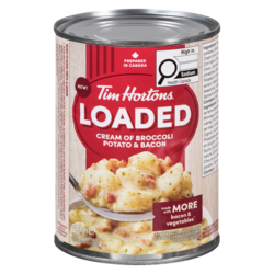 Tim Hortons Ready To Serve Soup Loaded Cream Of Broccoli Potato & Bacon 540 ml, $0.89/100ml