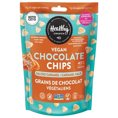Healthy Crunch Salted Caramel Chocolate Chips 283 g, $3.18/100g