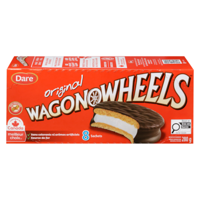 Dare Biscuits Wagon Wheels 280 g, 1,53 $/100g
