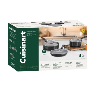 5-Piece Nonstick Cookware Set