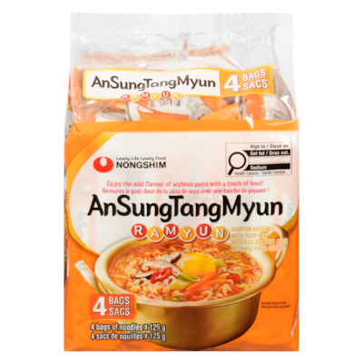 NONGSHIM Ramyun Noodles With Soup Mix 500 g, $1.24/100g