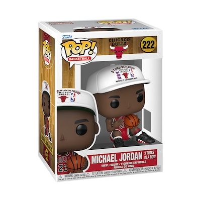 Funko POP NBA: Bulls- Michael Jordan (3x in a Row) 1 ea, $20.00/1ea