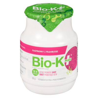 Bio-K Plus Active Probiotic Shot Raspberry 98 g, $2.85/100g
