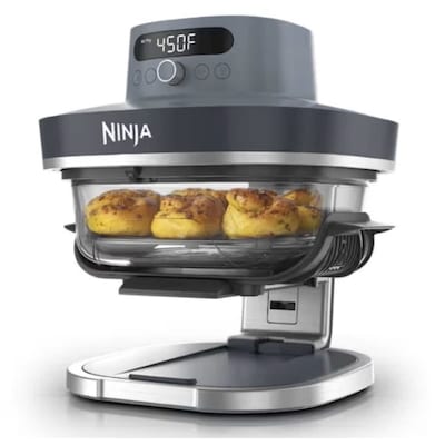 Crispi Pro 6-In-1 Glass Countertop Air Fryer, Cyberspace Cyberspace