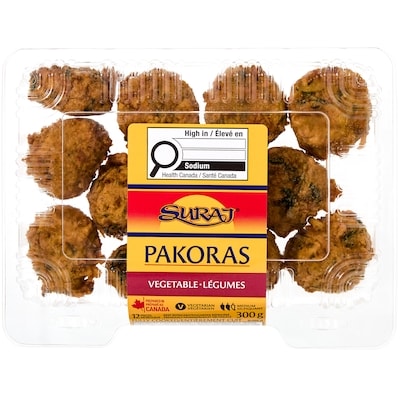 Suraj Vegetable Pakoras 300 g, $2.50/100g