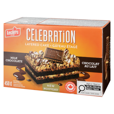 Layered Cake Milk Chocolate