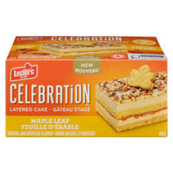 Celebration Layered Cake Maple Leaf 450 g, $2.67/100g