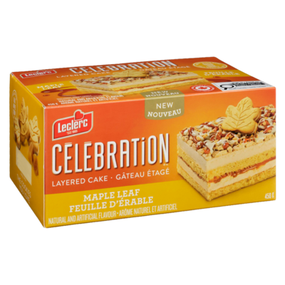 Layered Cake Maple Leaf