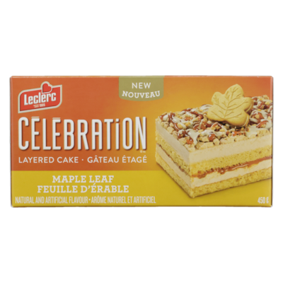Layered Cake Maple Leaf
