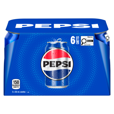 Pepsi Boisson originale paquet de 6 6x355.0 ml, 0,23 $/100ml
