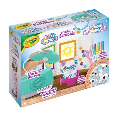 Crayola Boutique de vaporisation pour animaux Scribble Scrubbie 1 ea, 35,00 $/1ch