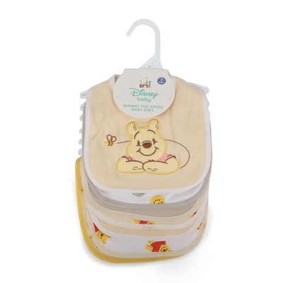 Disney Winnie The Pooh 7 Pack Bibs - Fluffy Face 7 ea, $2.43/1ea