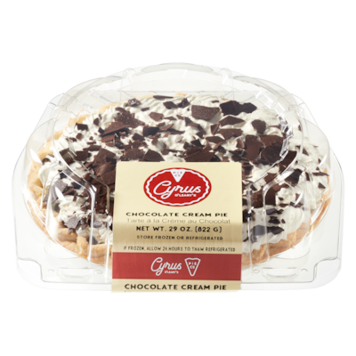 null Chocolate Cream Pie 822 g, $1.64/100g