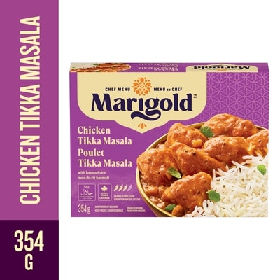 Marigold Chicken Tikka Masala Frozen Entrée 354 g, $2.26/100g
