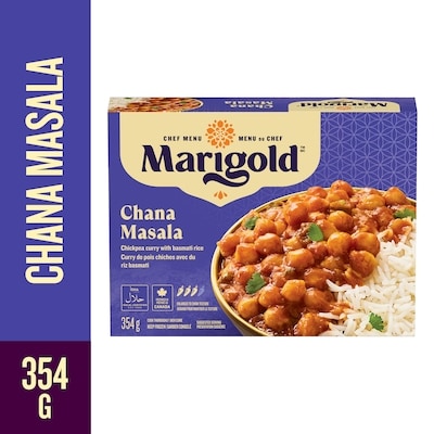 Marigold Chana Masala Frozen Entrée 354 g, $2.26/100g